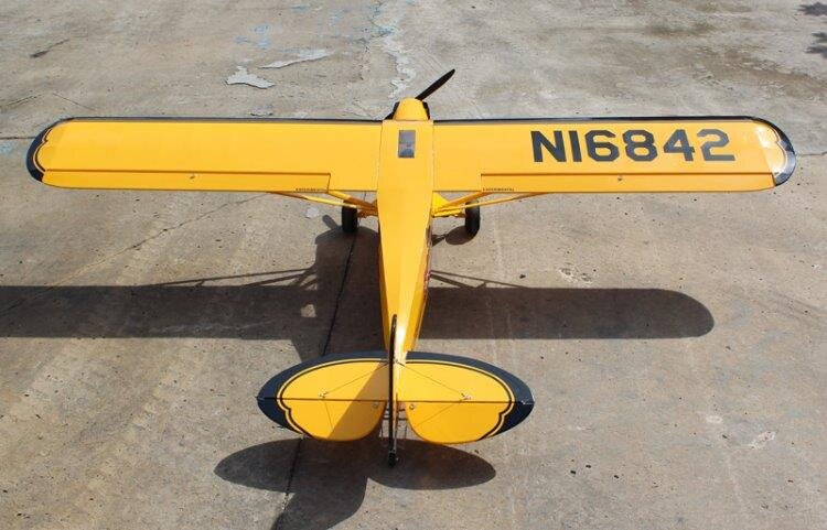 Seagull Piper J-3 Cub 224cm 20-26cc ARF - 4