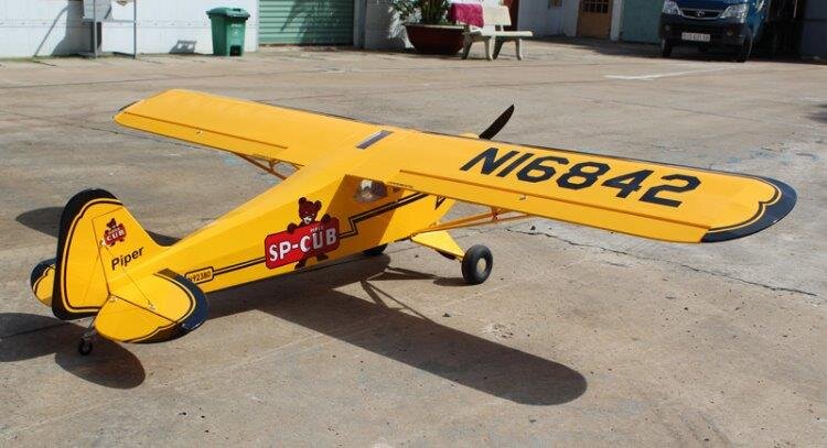 Seagull Piper J-3 Cub 224cm 20-26cc ARF - 3