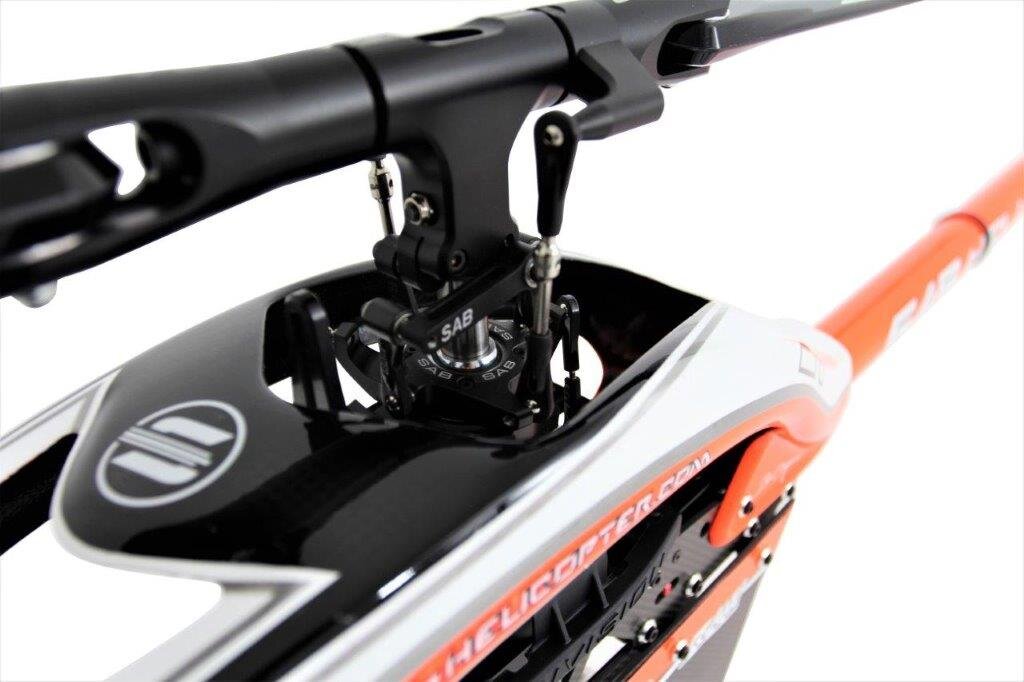 SAB GOBLIN RAW 700 WHITE/ORANGE - 3
