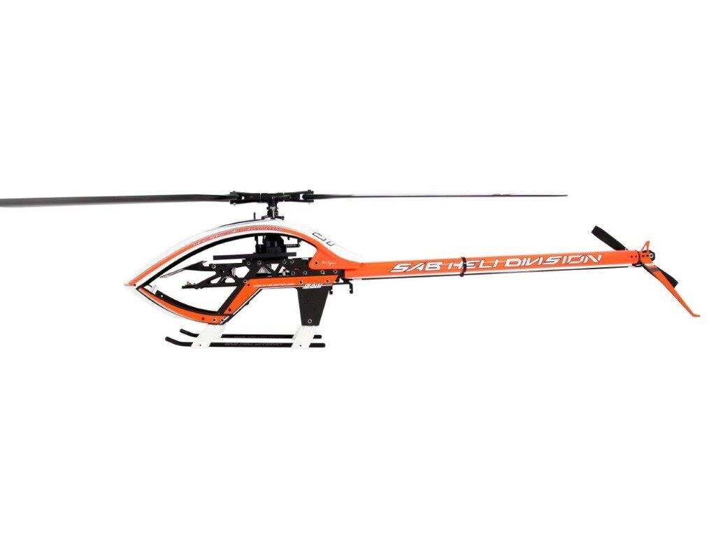 SAB GOBLIN RAW 700 WHITE/ORANGE - 2