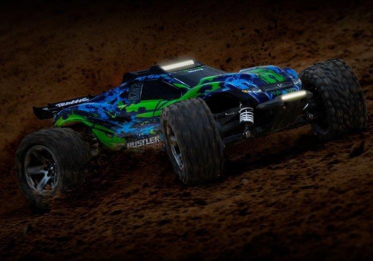 Traxxas LED Ljus Fram & Tak Set Komplett Rustler 4x4 - 11