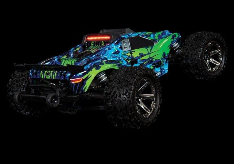 Traxxas LED Ljus Fram & Tak Set Komplett Rustler 4x4 - 9
