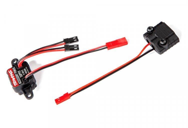Traxxas LED Ljus Fram & Tak Set Komplett Rustler 4x4 - 2