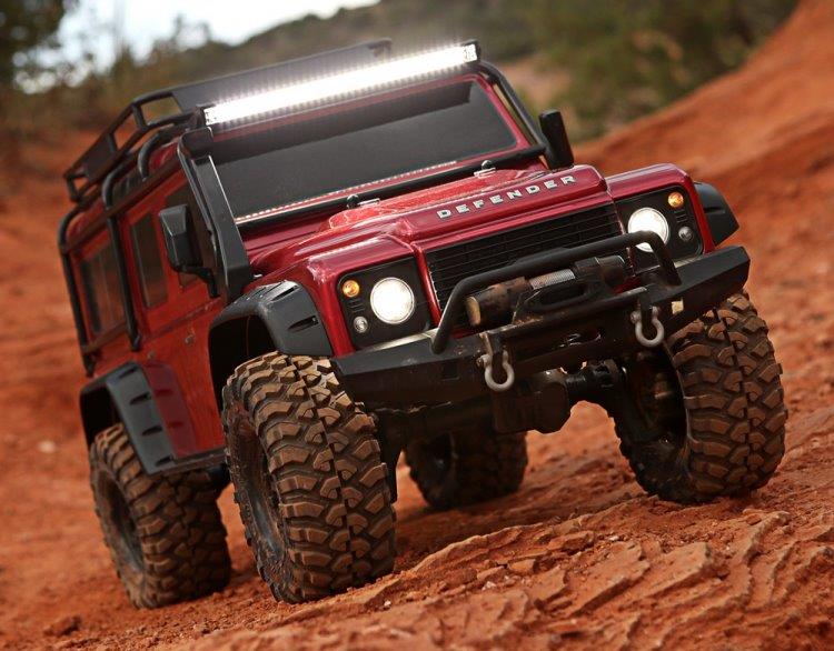 Traxxas LED Ljus Takramp med strömförsörjning TRX-4 - 4