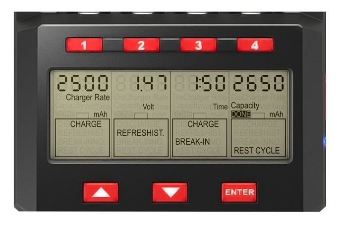 Laddare SkyRC NC2500 AA/AAA NiMH Laddare 240VAC - 3