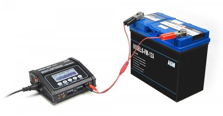 Laddare SkyRC D260 Ultimate Duo Laddare 240V12V 14A 2x130W - 4