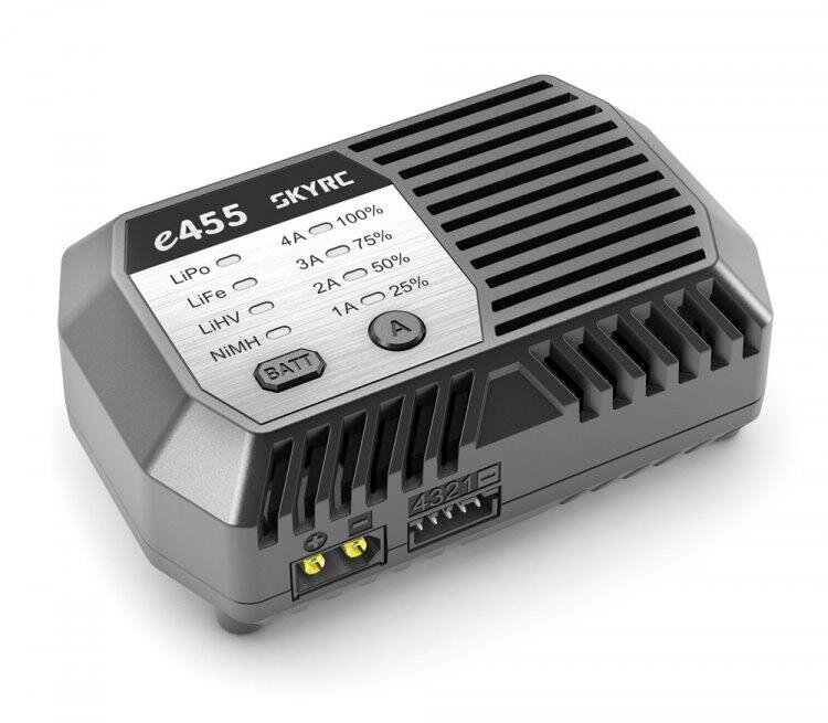 Laddare SkyRC e455 Laddare LiPo/LiFe/LiHV 2-4S.NiMH 6-8S 50C - 2