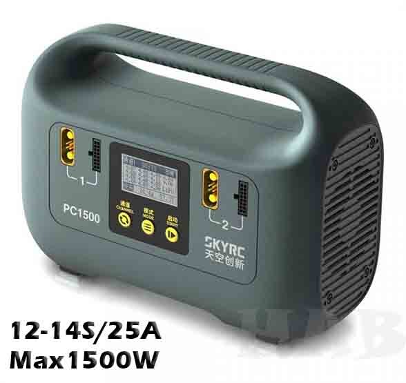 Laddare SkyRC PC1500 Laddare LiPo/LiHV 14S 25A 1500W 240VAC