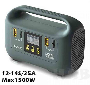Laddare SkyRC PC1500 Laddare LiPo/LiHV 14S 25A 1500W 240VAC