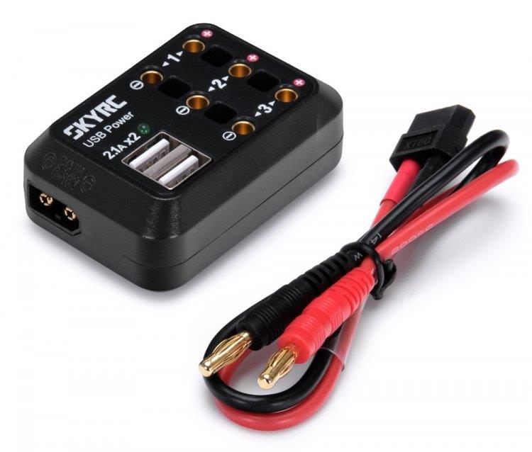 SKYRC Power Distributor (med Banankontakter) - 2