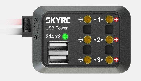 SKYRC Power Distributor (med DC-kontakt) - 6