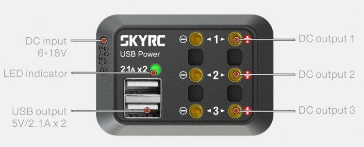 SKYRC Power Distributor (med XT60-kontakt) - 4