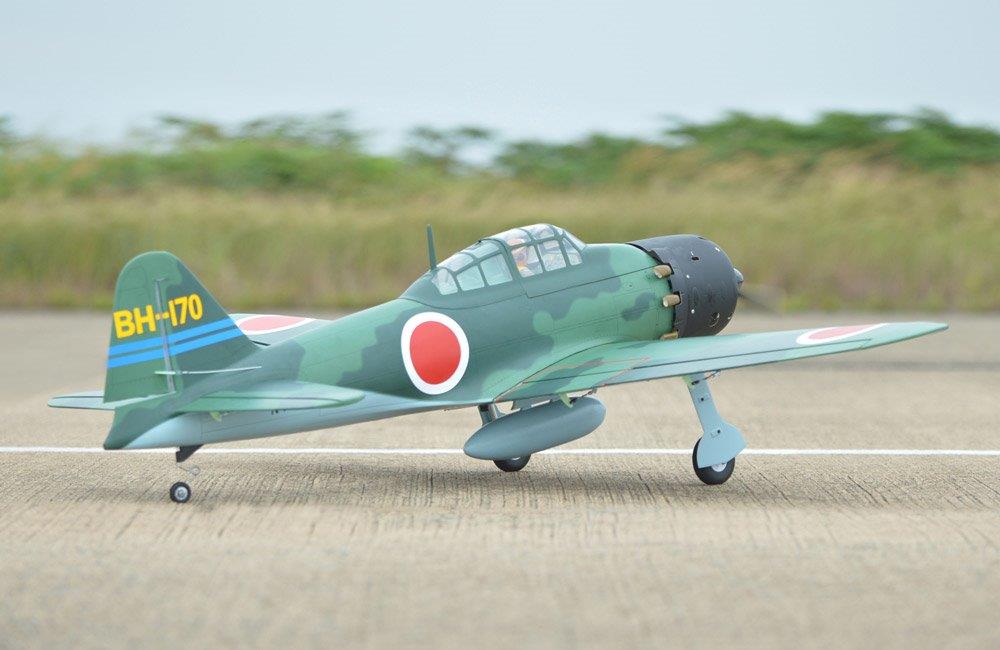 A6M ZERO 75-95/2stroke-15CCgas BH171 - 2