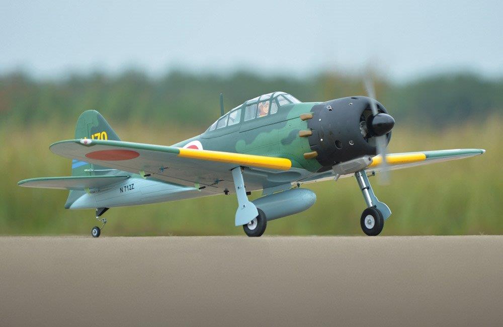 A6M ZERO 75-95/2stroke-15CCgas BH171 - 3