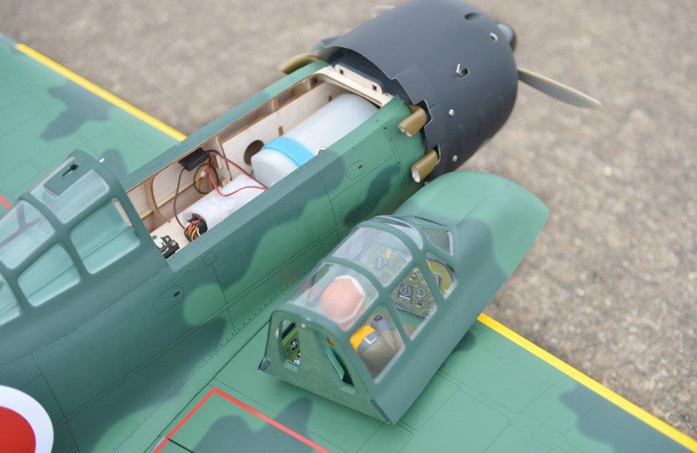 A6M ZERO 75-95/2stroke-15CCgas BH171 - 4