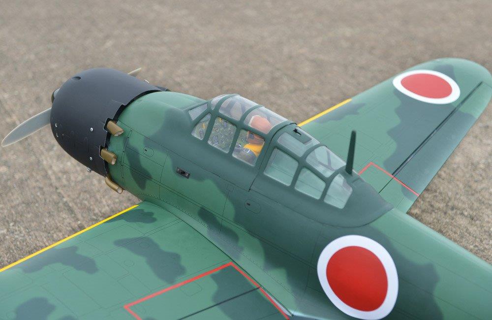 A6M ZERO 75-95/2stroke-15CCgas BH171 - 5