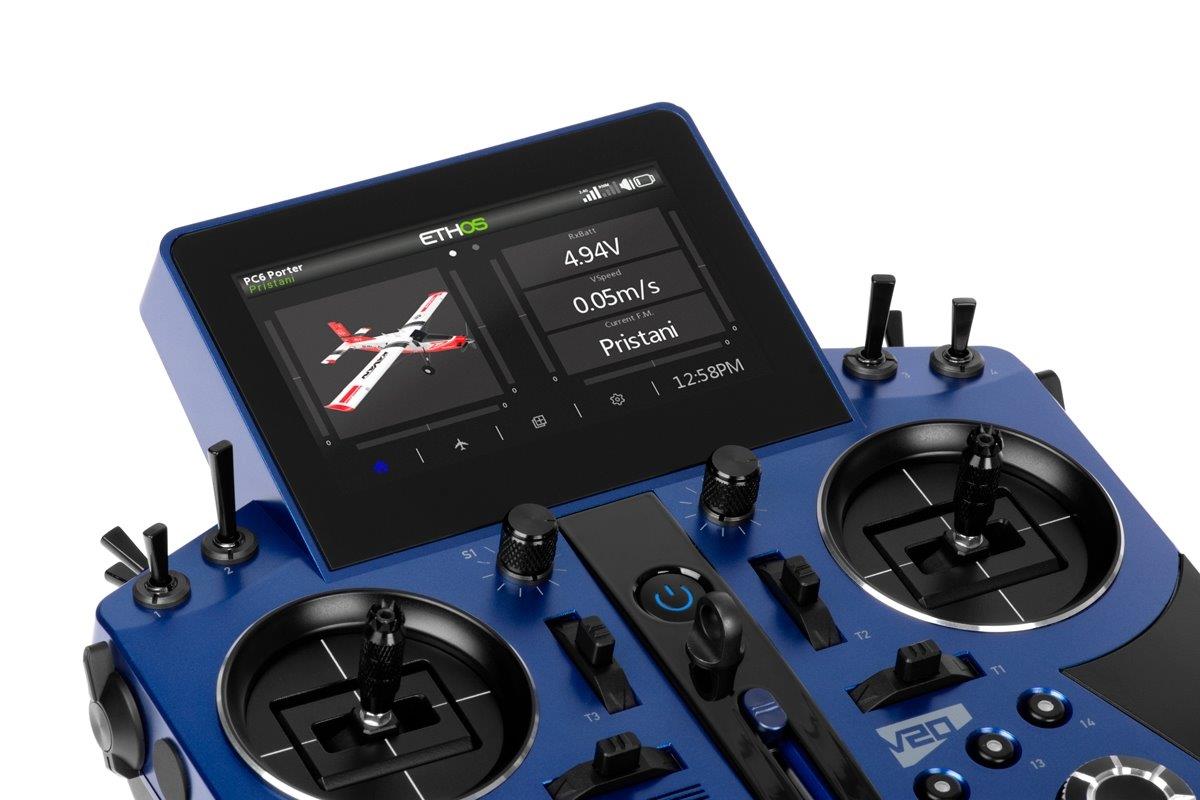 Transmitter KAVAN V20 - Blue, 24-channel - 8