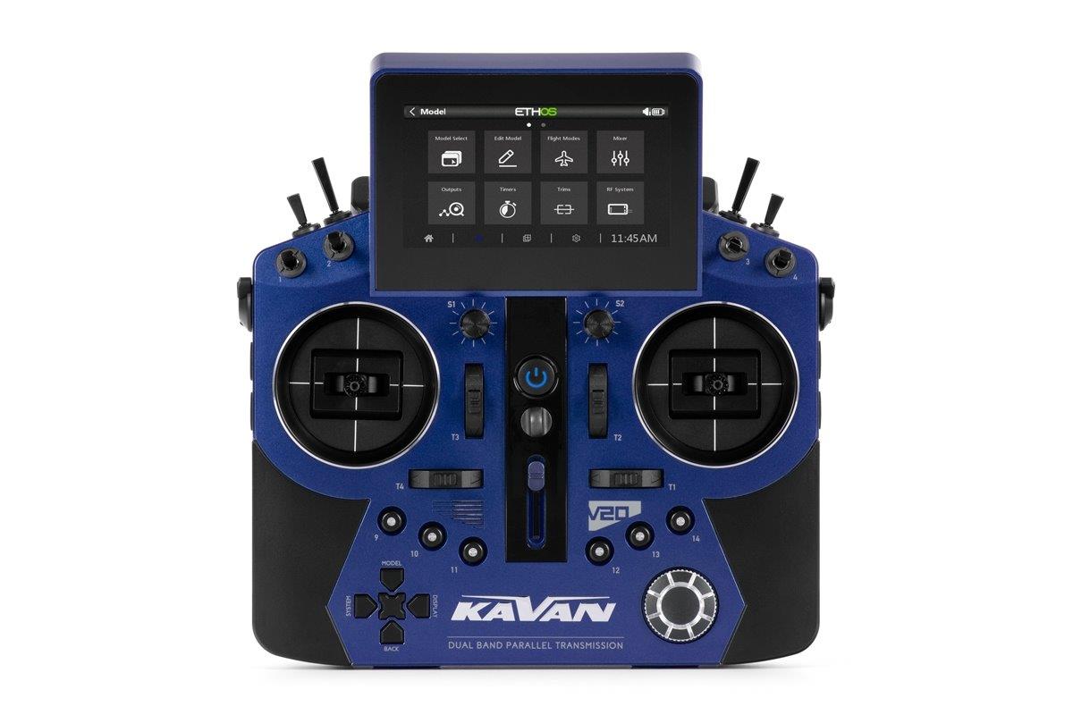 Transmitter KAVAN V20 - Blue, 24-channel