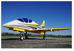 Sebart MINI AVANTI EDF 80mm - 6S LIPO - YELLOW - 3