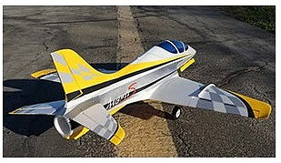 Sebart MINI AVANTI EDF 80mm - 6S LIPO - YELLOW
