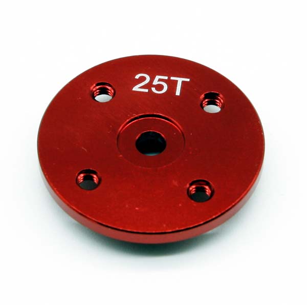 Alu servo disk  25T 25mm M2.5 D 17mm