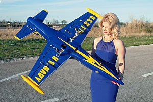 Sebart MINI Albatros L39 1.43m length - BLUE ANGELS V2 - 3