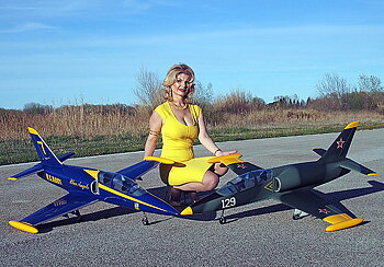 Sebart MINI Albatros L39 1.43m length - BLUE ANGELS V2