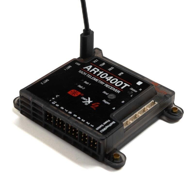 Spektrum AR10400T 10 Channel PowerSafe Telemetry Receiver - 4