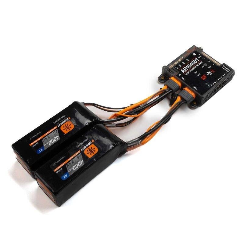 Spektrum AR10400T 10 Channel PowerSafe Telemetry Receiver - 3