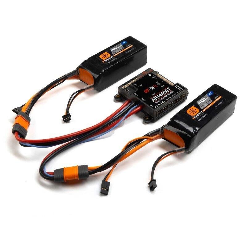Spektrum AR14400T 14 Channel PowerSafe Telemetry Receiver - 3