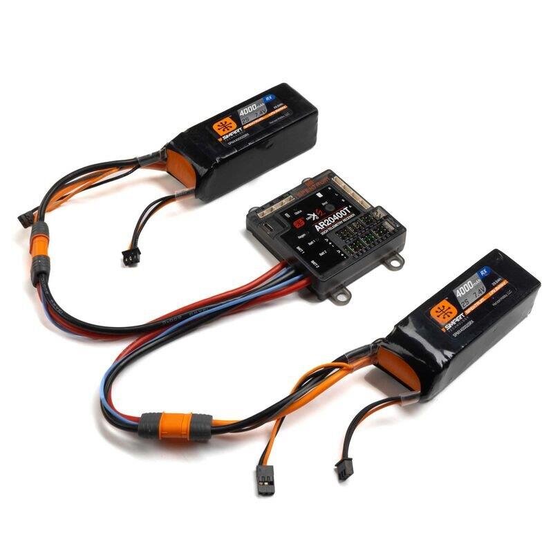 Spektrum AR20400T 20 Channel PowerSafe Telemetry Receiver - 3