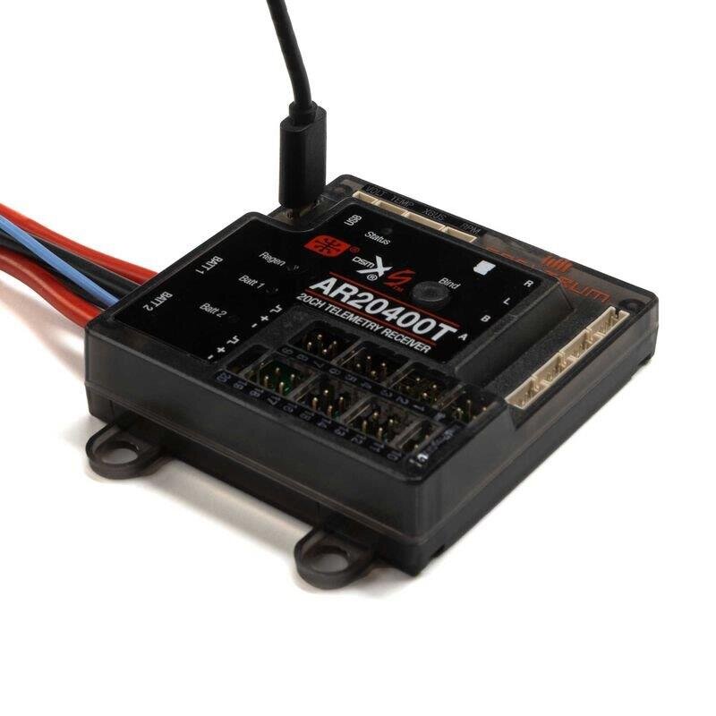 Spektrum AR20400T 20 Channel PowerSafe Telemetry Receiver - 4