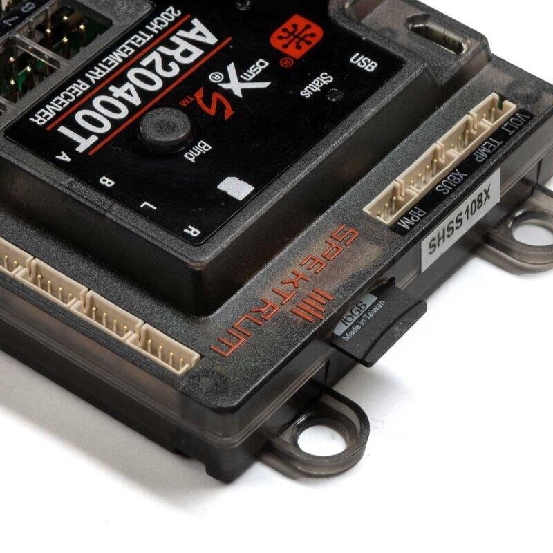 Spektrum AR20400T 20 Channel PowerSafe Telemetry Receiver - 6