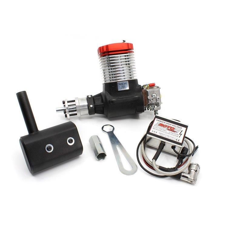 ROTO 35Vi benzinmotor 35ccm - 3