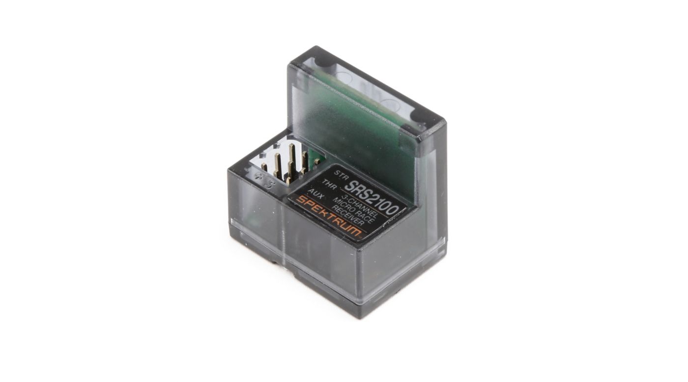 Spektrum SR2100 DSMR Micro Race Rx Antenna-Less
