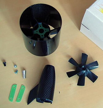 VASA FAN 70mm  1-2kg drag