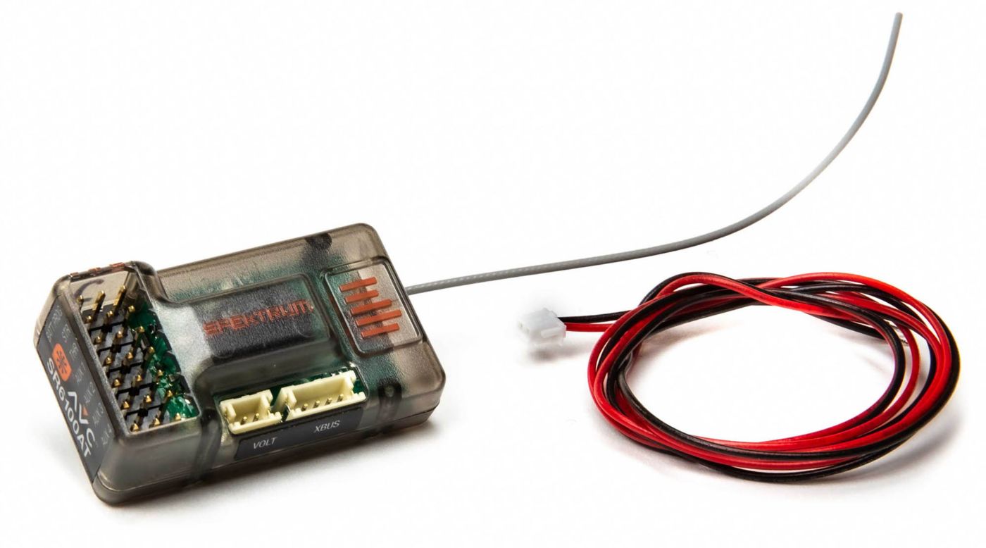 Spektrum SR6100AT 6 Ch AVC/Tele Surf RX