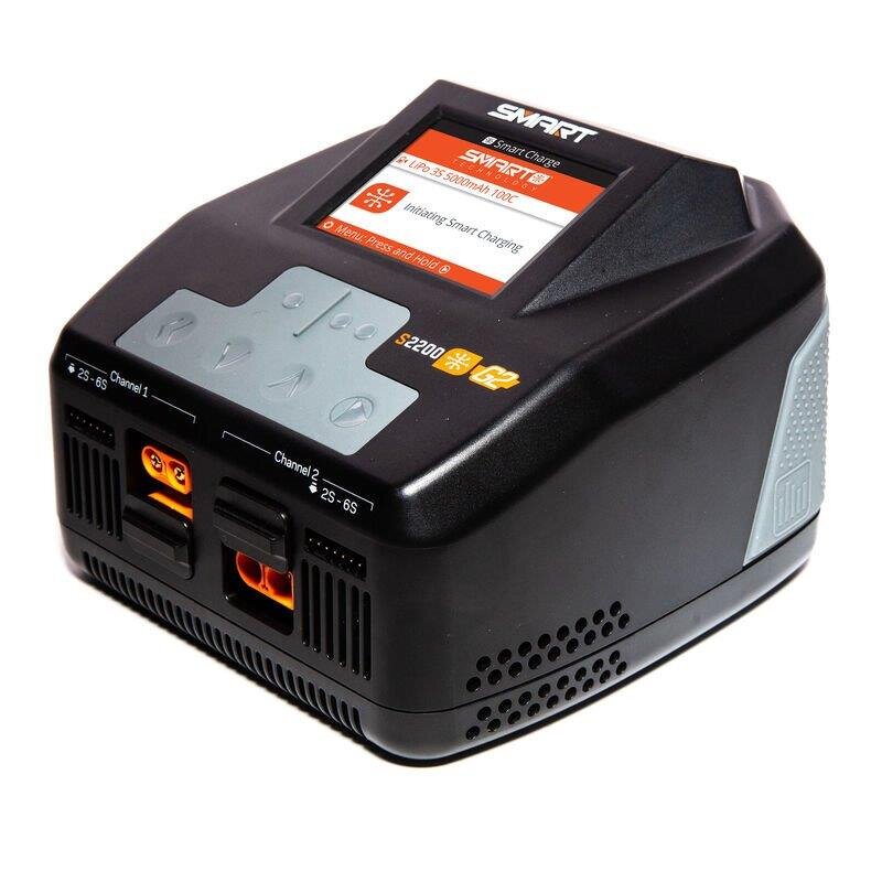 Spektrum Smart S2200 G2 AC Charger. 2x200W EU