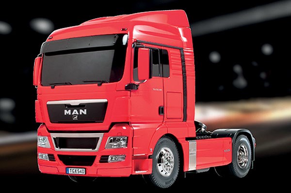 TAMIYA MAN TGX 2ACHS WOLF TRANSPORTE KIT 1/14