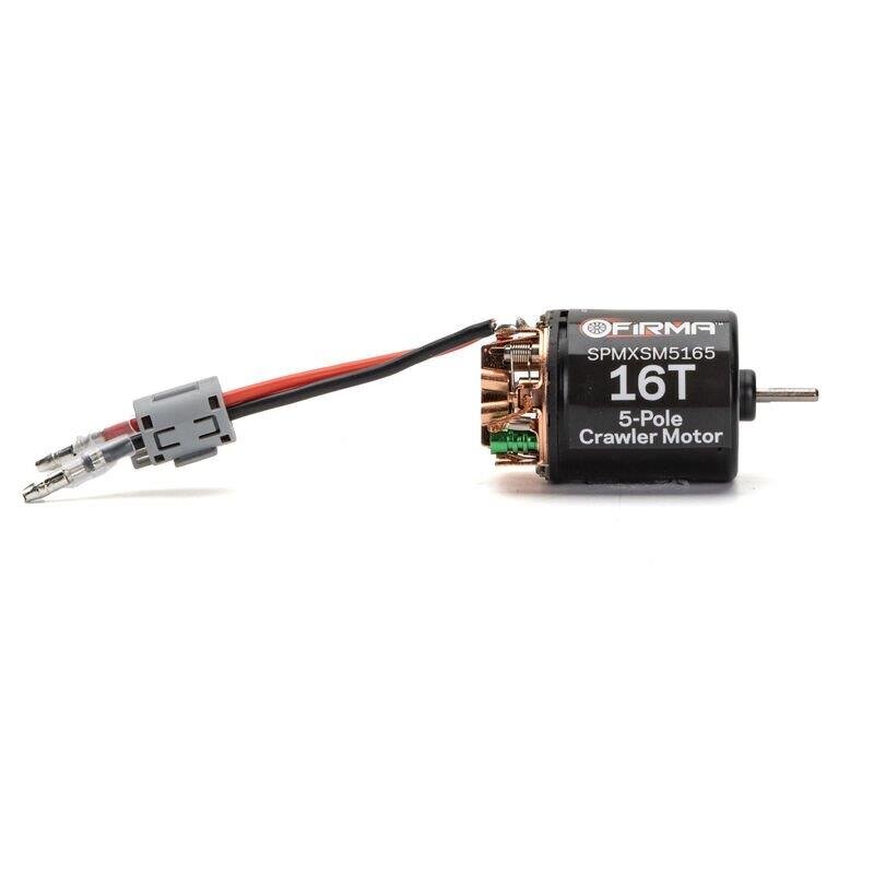 Spektrum Firma 16T Rebuildable 5 Pole Brushed Crawler Motor