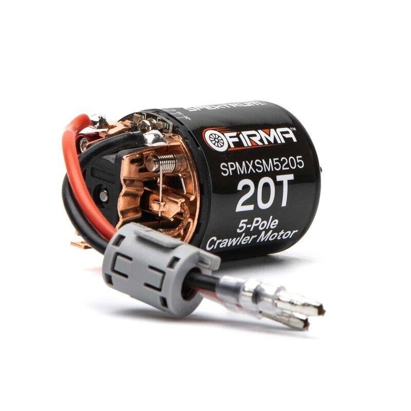 Spektrum Firma 20T Rebuildable 5 Pole Brushed Crawler Motor - 3