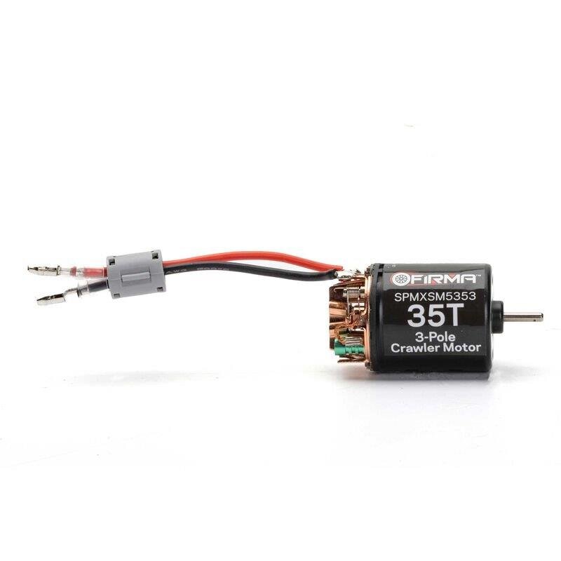 Spektrum Firma 35T Rebuildable 3 Pole Brushed Crawler Motor