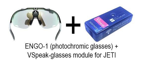 VSpeak glasses for Jeti Duplex Radios ink ENGO-1