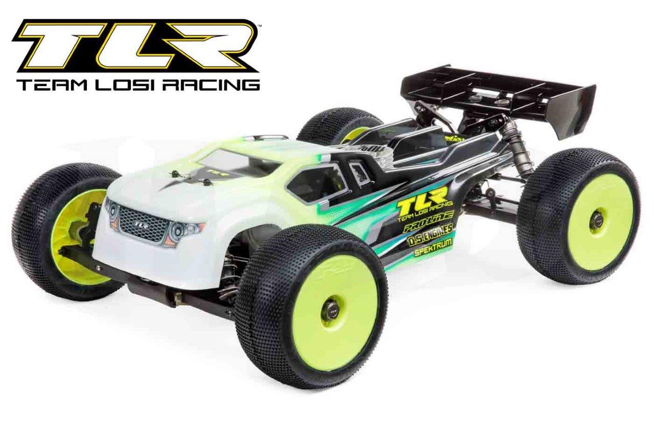 TLR 8IGHT XT/XTE Race Kit: 1/8 4WD Nitro/Elec Truggy