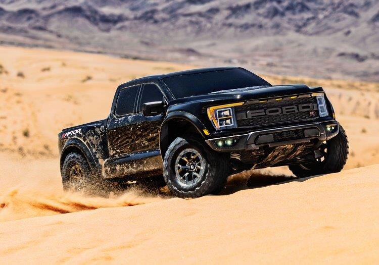 Traxxas Ford F-150 Raptor-R 4WD 1/10 RTR TQ LED Svart - 20