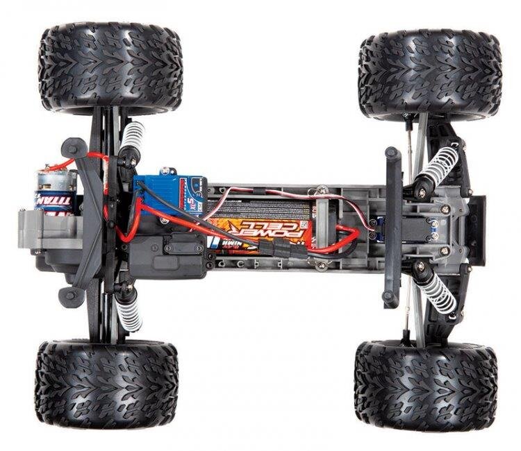 Traxxas Stampede 2WD 1/10 RTR TQ Röd USB - Med Batteri/Laddare - 6