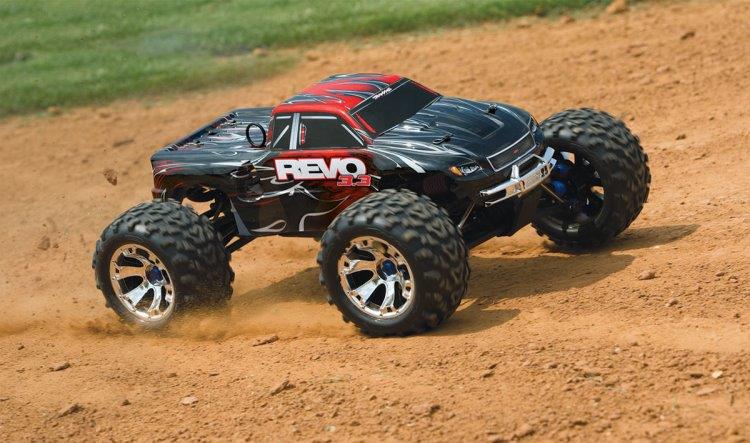 Traxxas Revo 3.3 4WD Nitro TQi TSM. Telemetri Blå - 2