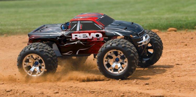 Traxxas Revo 3.3 4WD Nitro TQi TSM. Telemetri Grön - 2