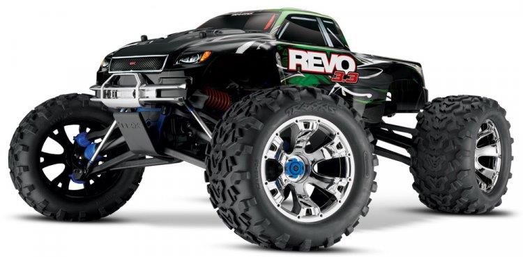 Traxxas Revo 3.3 4WD Nitro TQi TSM. Telemetri Grön - 27