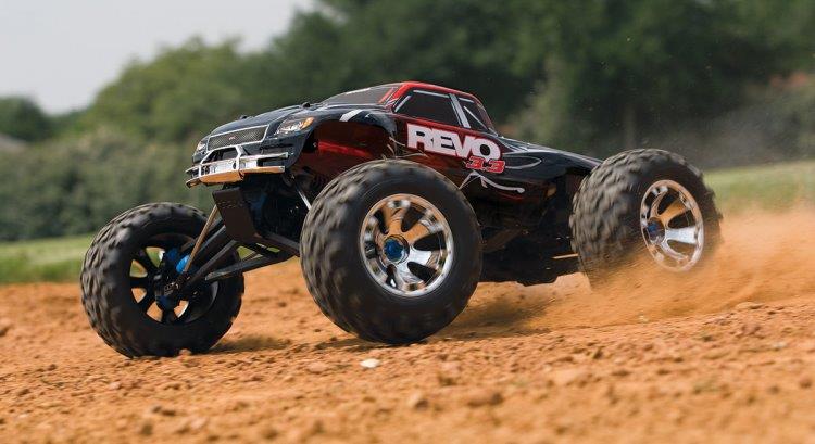 Traxxas Revo 3.3 4WD Nitro TQi TSM. Telemetri Grön - 28